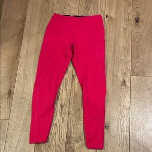 Vibrant pink High-Waisted Leggings